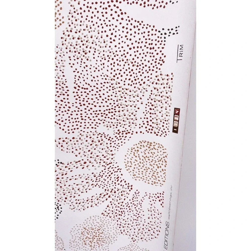 Vintage First Editions Wallpaper 29" x 58" 1 Roll Panel MCM Floral Romantic 70s - Picture 4 of 6